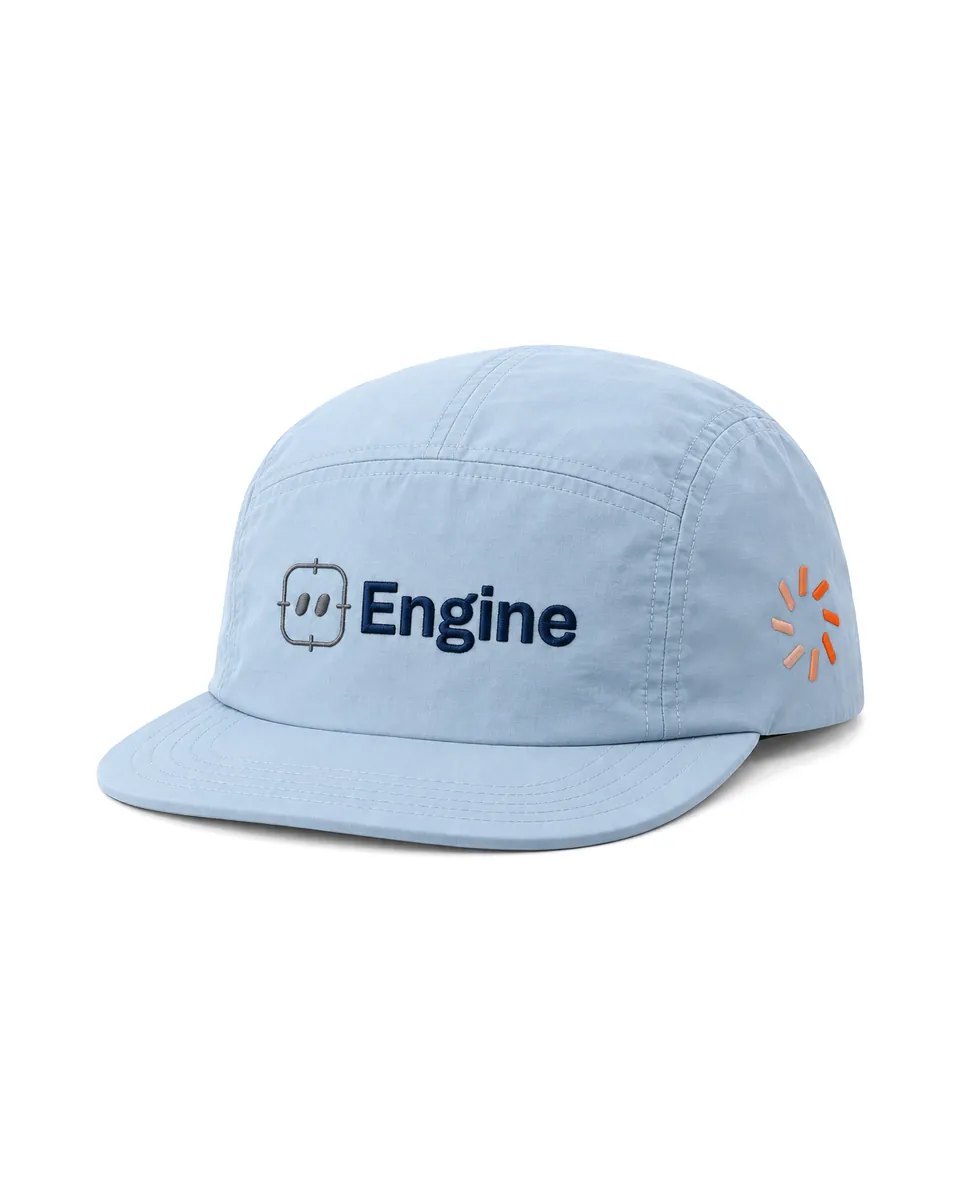 Engine 机能五片帽 · 正面