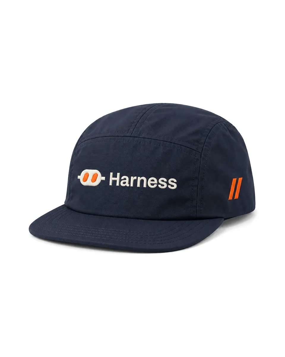 Harness 机能五片帽 · 正面