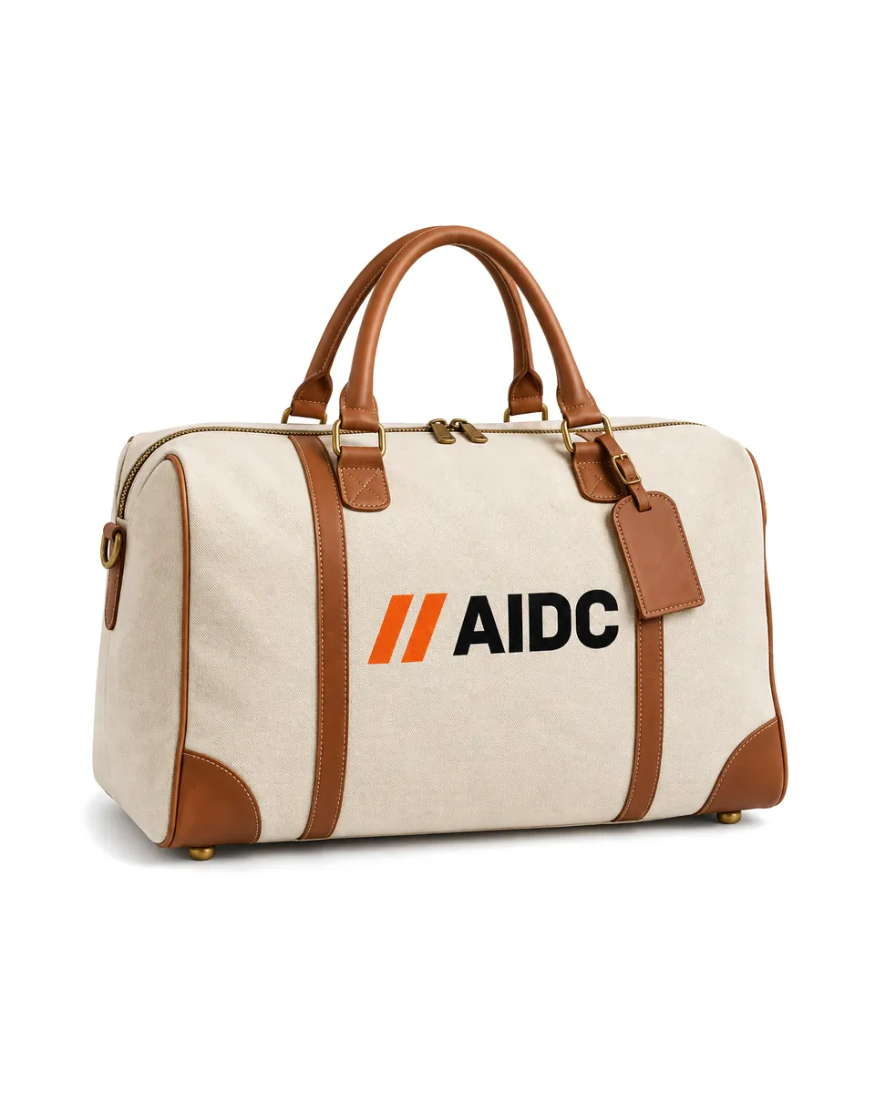 AIDC 帆布周末包